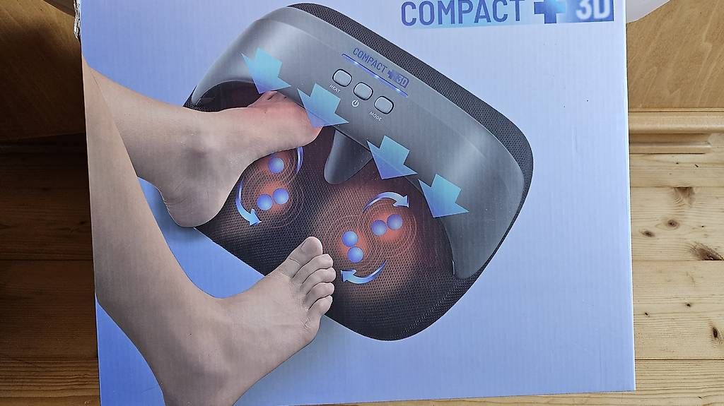 Dispositivi per massaggi: Fussmassage Gerät mit Heizung – Usato da Müllheim Dorf venduto da fetho