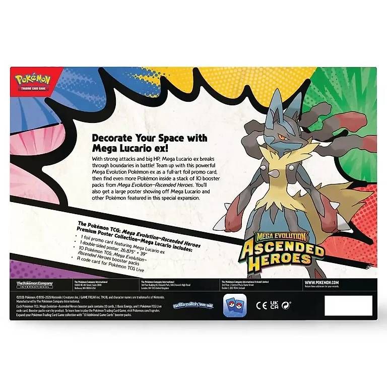 Pokémon Sammelbilder & Trading cards: Mega Evolution: Ascended Heroes Premium Poster Collection EN – Neu und originalverpackt aus Schaffhausen von Retrogaming90 1