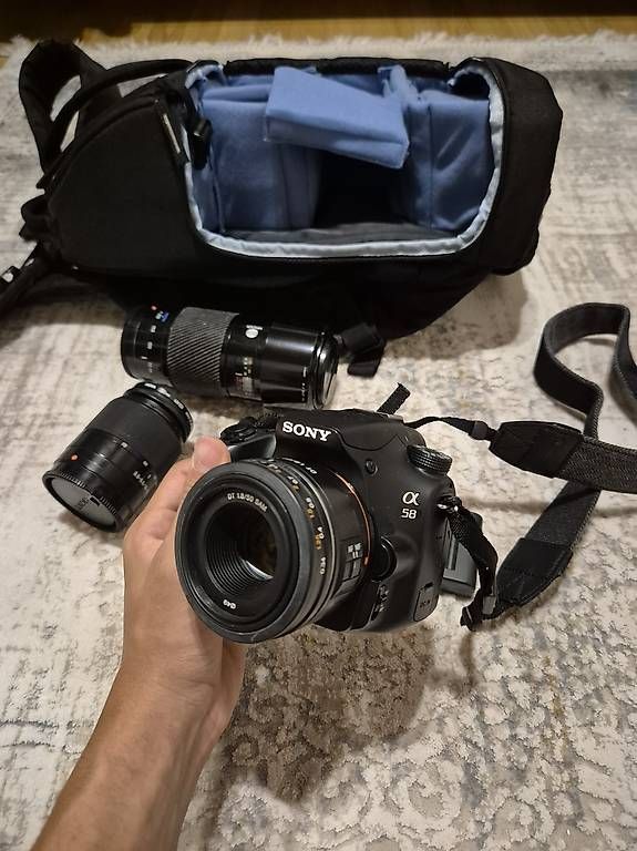 Fotocamera: Sony A58 Kamera Set mit 3 Objektiven – Usato da Seon venduto da ard_8cwt 4