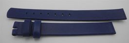 12 mm Leder Uhrenarmband blau, Nr. 67a