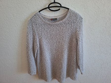 Damen Pullover Street One grau grob gestrickt Zustand Gr. 36