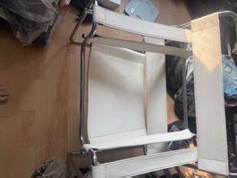 Wassily Chair Replica Marcel Breuer Chrom Leder
