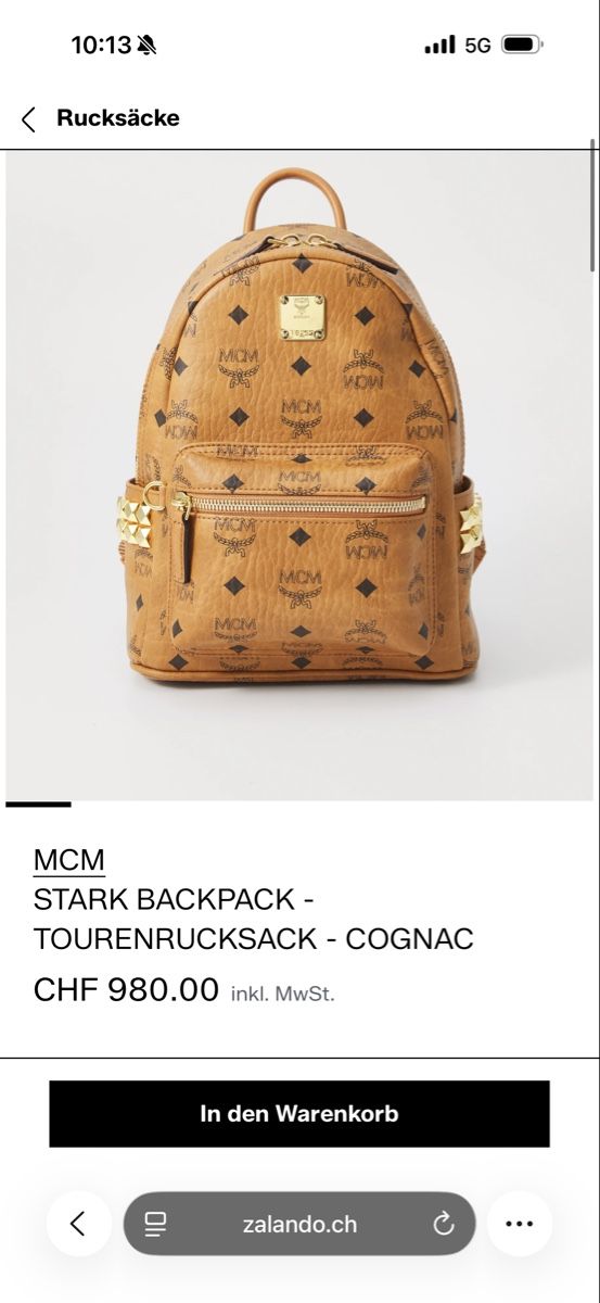 Mcm Zaini: Rucksack MCM – Usato da Schlieren venduto da ana_ribeiro19 8