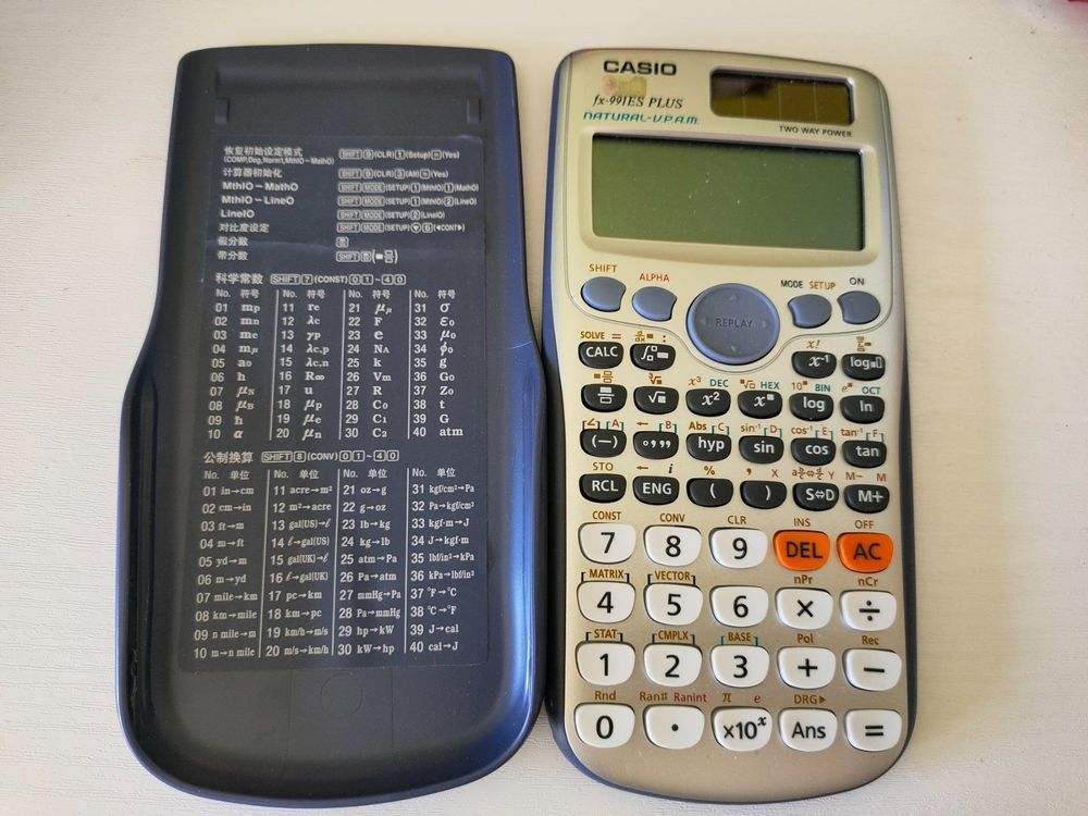 CASIO fx 991ESplus two way power calculator Kaufen auf Ricardo