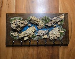 Schlüsselbrett als Wandbild Canyon