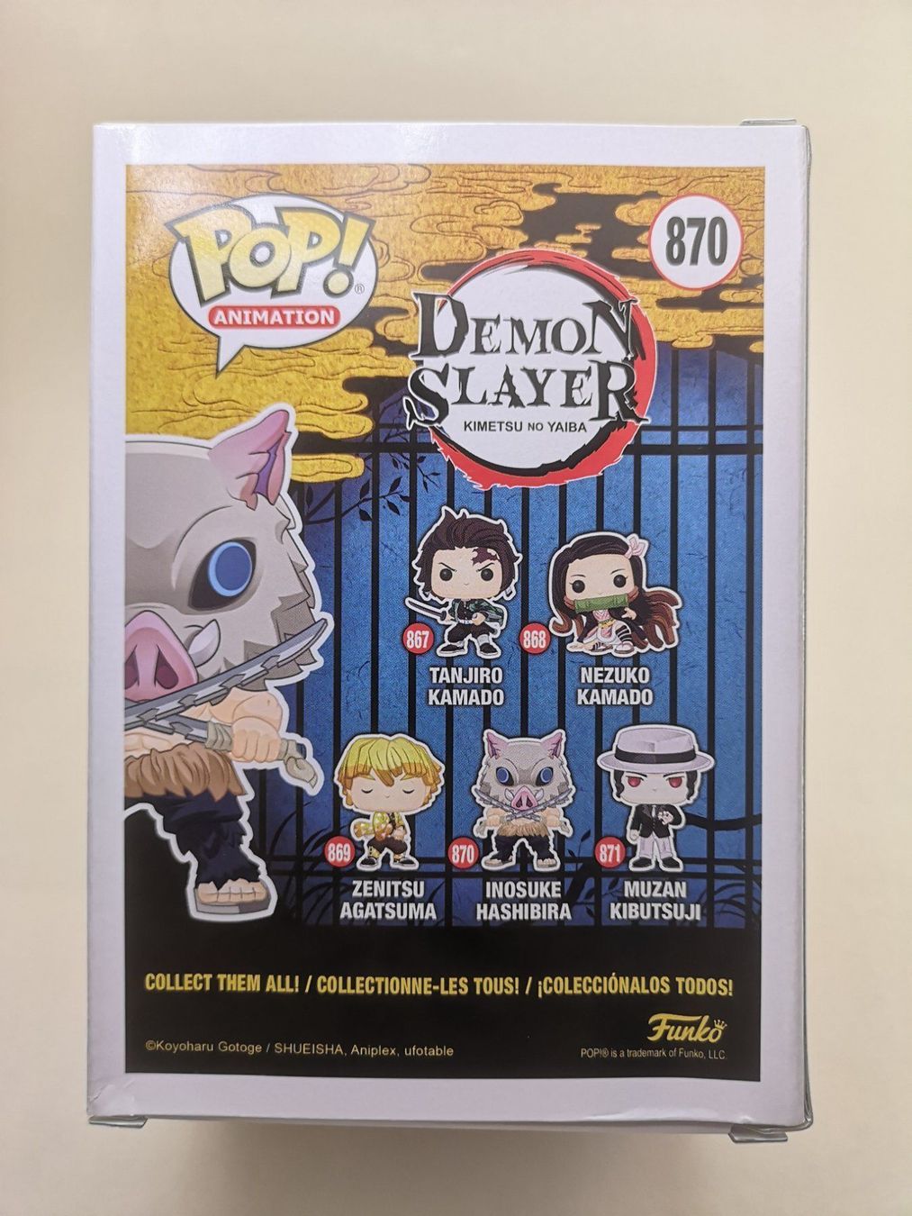 Funko Statuette: Funko Pop Inosuke Hashibira #870 – Nuovo e nell'imballaggio originale da Riehen venduto da _TheCollectorShop_ 1