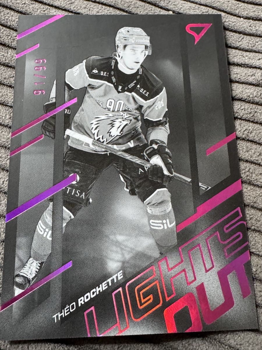 Sportzoo Sammelbilder & Trading cards: Theo Rochette Lights Out 2025/26 Hockey Card #91/99 Top! – Neu (gemäss Beschreibung) aus Rapperswil SG von ste_99