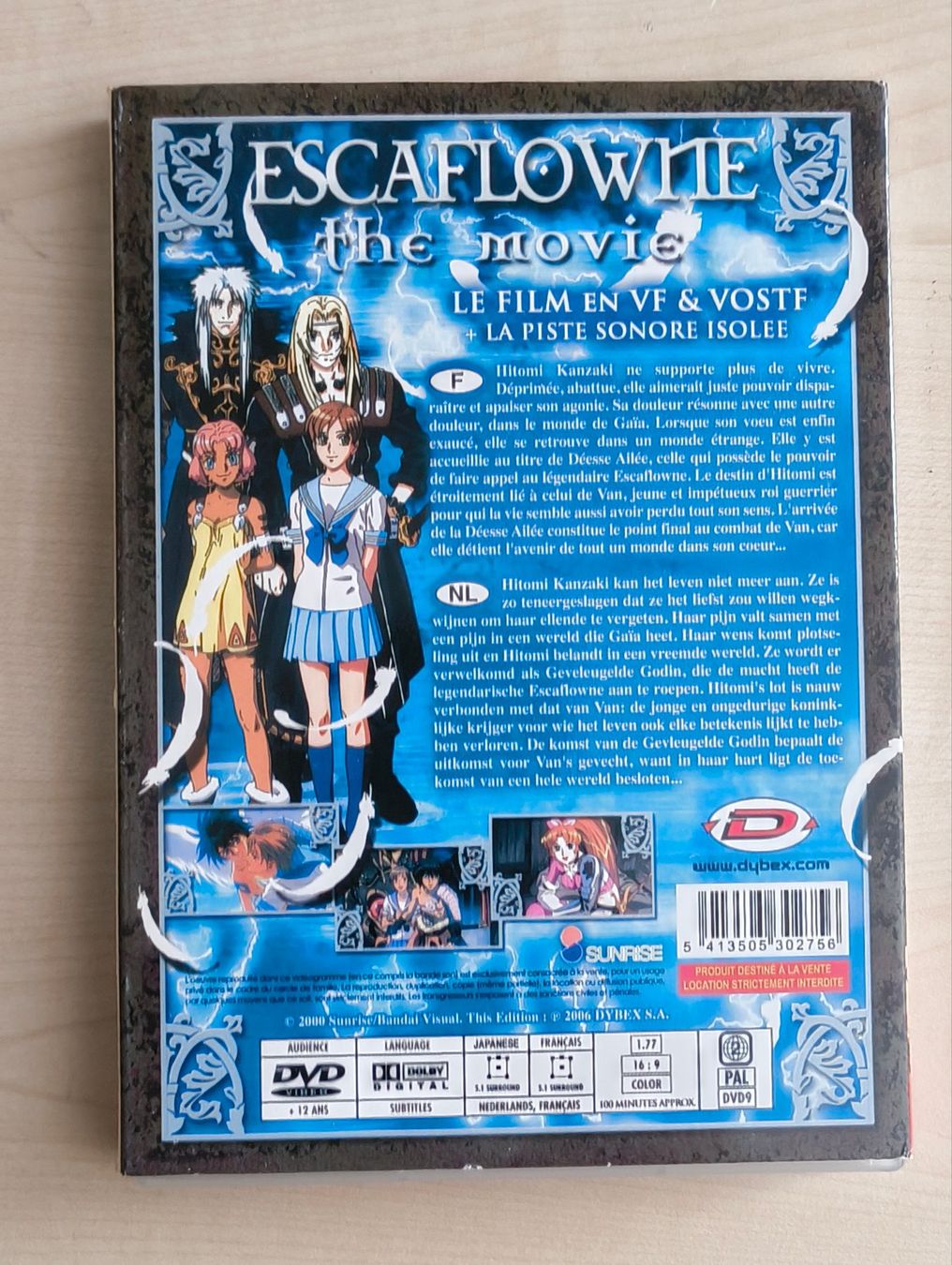 Tous les DVDs: Escaflowne – D'occasion à Sion par dor_8hwv 1