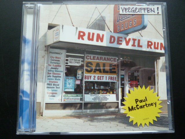CD: Paul McCartney - Run devil run  (vergriffen) – Usato da Au ZH venduto da sikoku
