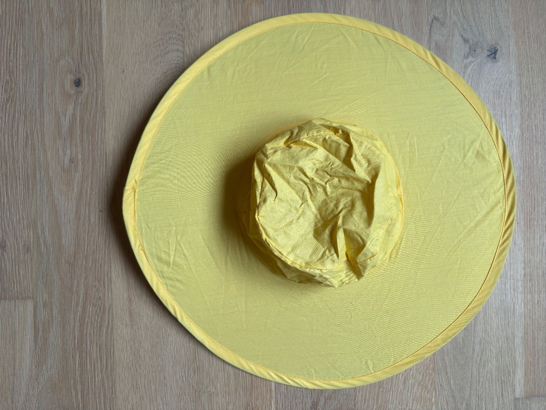 Copricapi, berretti & cappellini: Sonnenhut gelb verpackbar – Usato da Rebstein venduto da bst_p292