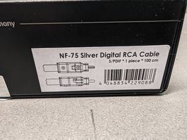 VIABLUE NF-75 Silver Digital RCA 100cm