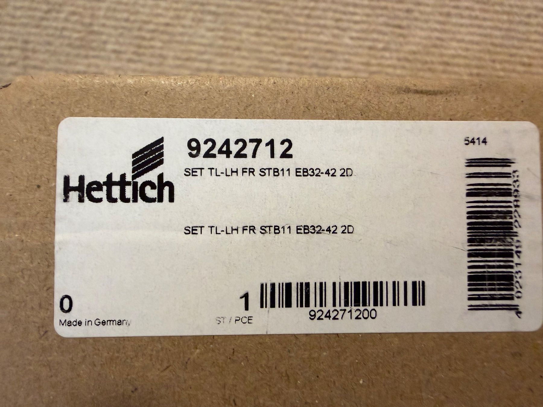 Hettich Ferramenta: Hettich TopLine L - Schiebetürsysten – Nuovo (secondo la descrizione) da Kölliken venduto da Kausche1 2