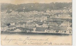 Neuchâtel - von oben + c1900