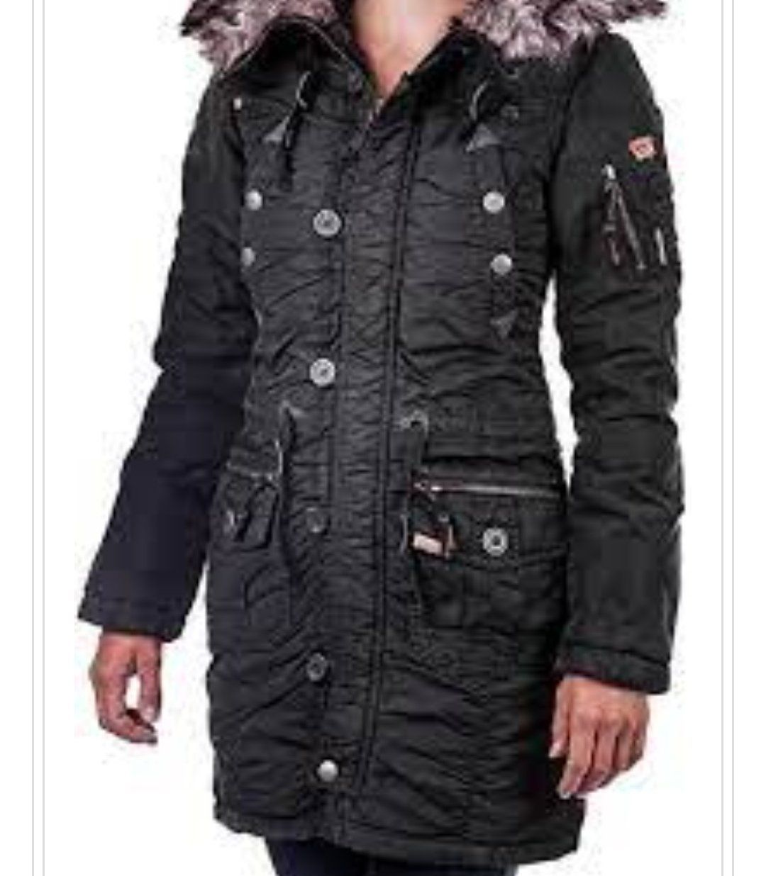 Khujo Mäntel: Khujo Winterjacke schwarz Gr S – Gebraucht aus Obernau von Maracast 1