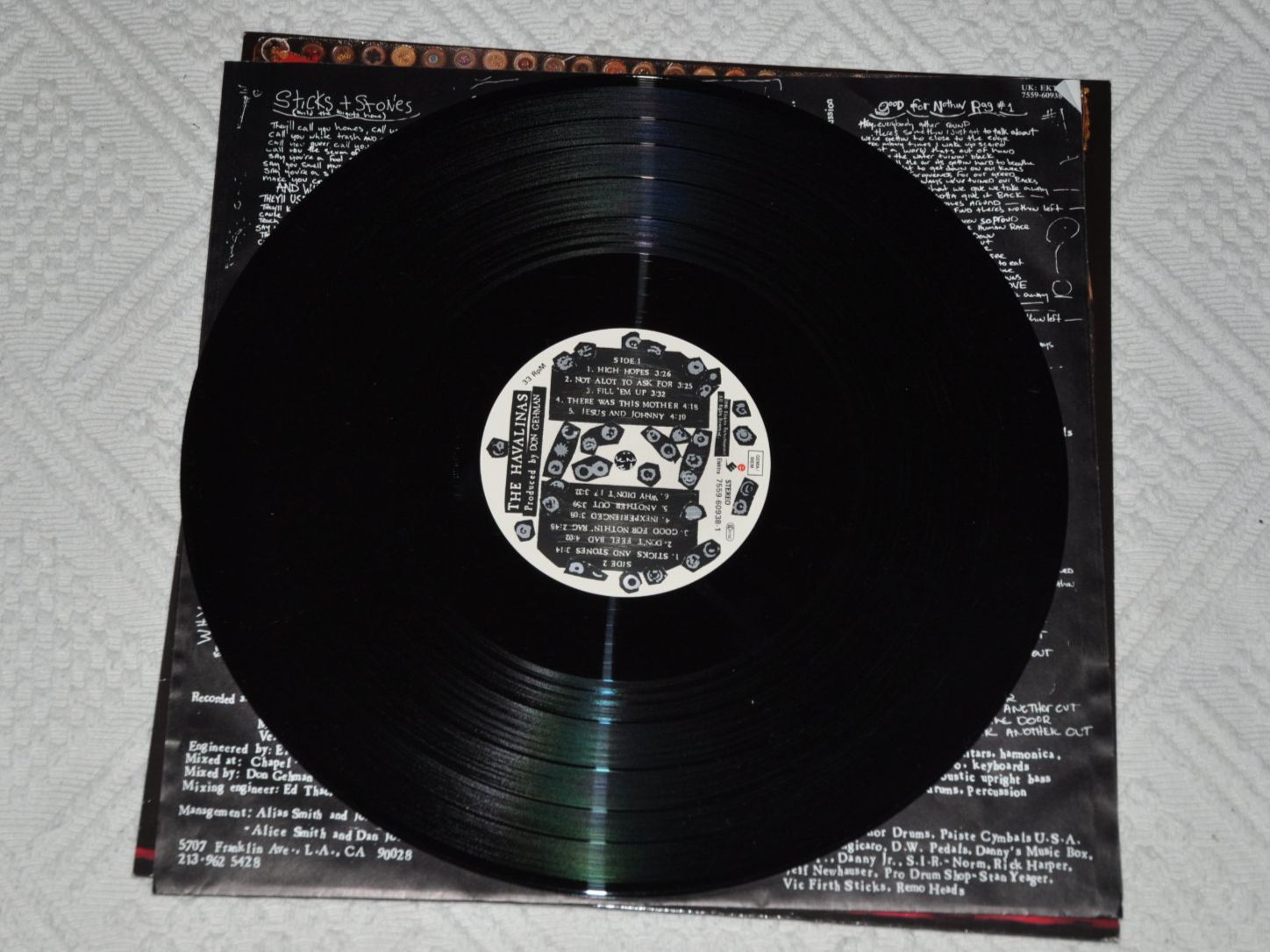 Dischi in vinile: LP The Havalinas - The Havalinas – Usato da Boll venduto da Theodora15 4
