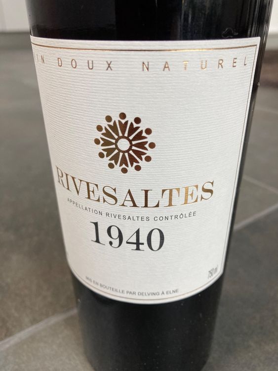 Rotwein Rivesaltes 1940 Kaufen auf Ricardo
