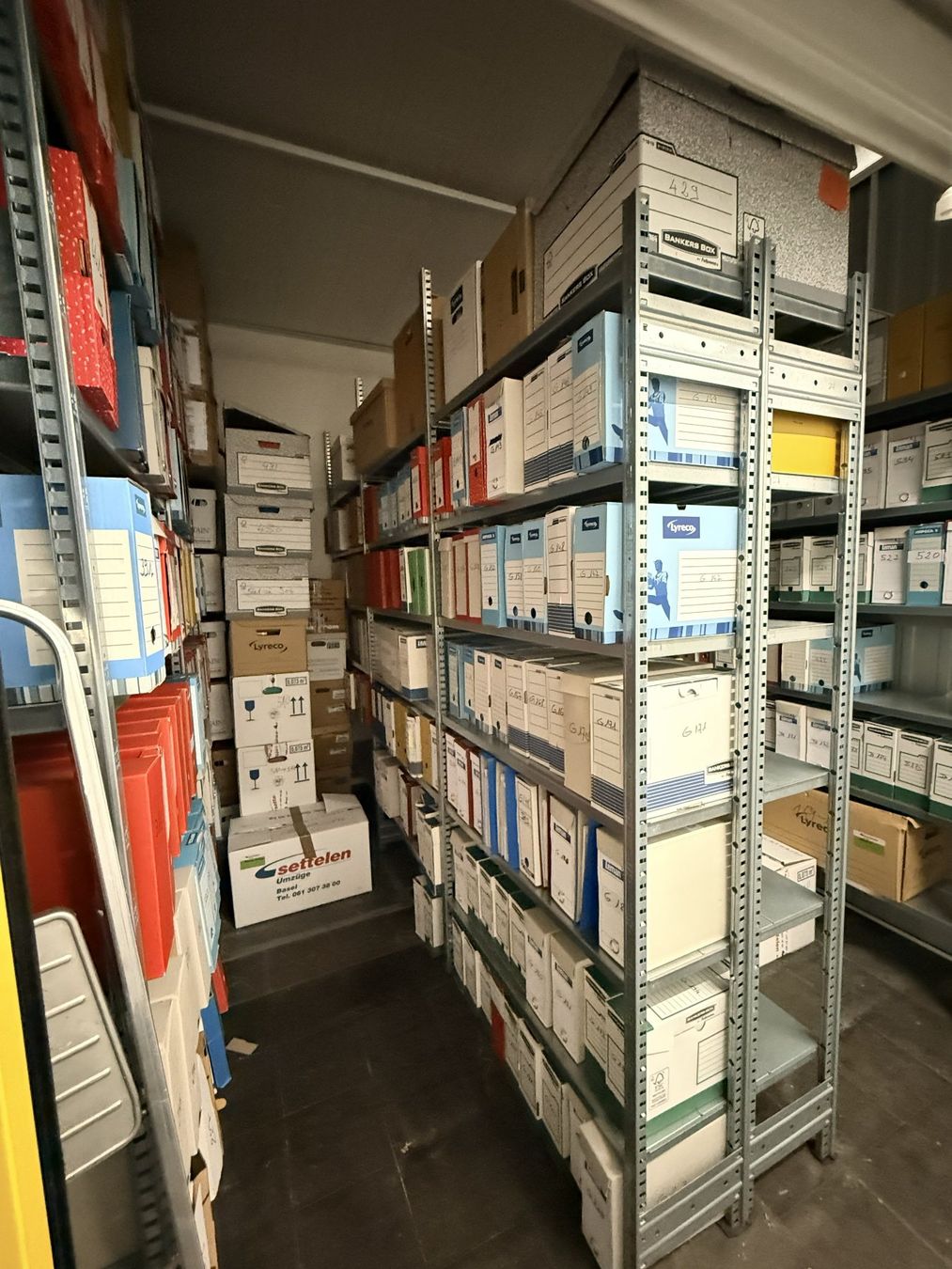 Errex Regale: Metallregal Stecksystem ca. 12 Meter – Gebraucht aus Liestal von chb_f7fv