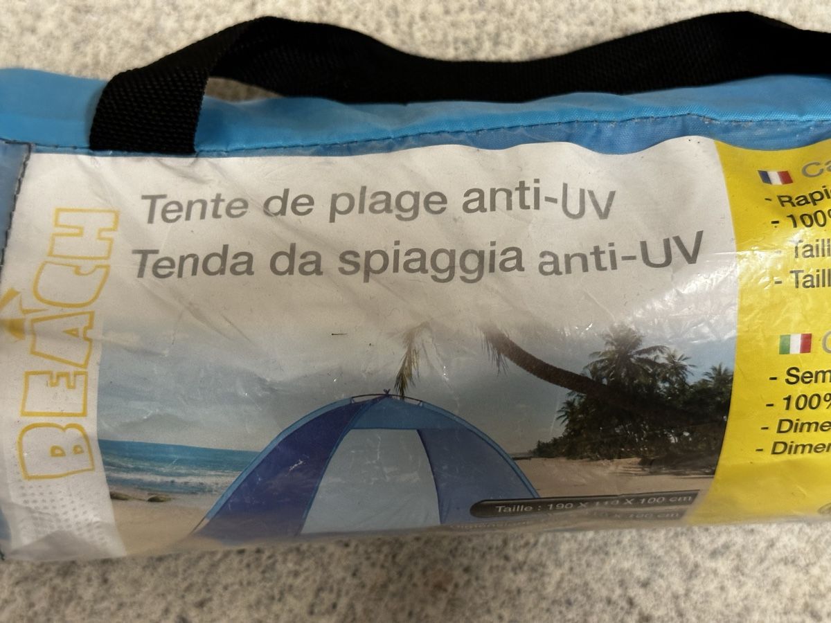 Tende : Strandmuschel - Strandzelt – Usato da Zürich venduto da Gadgets2020 2