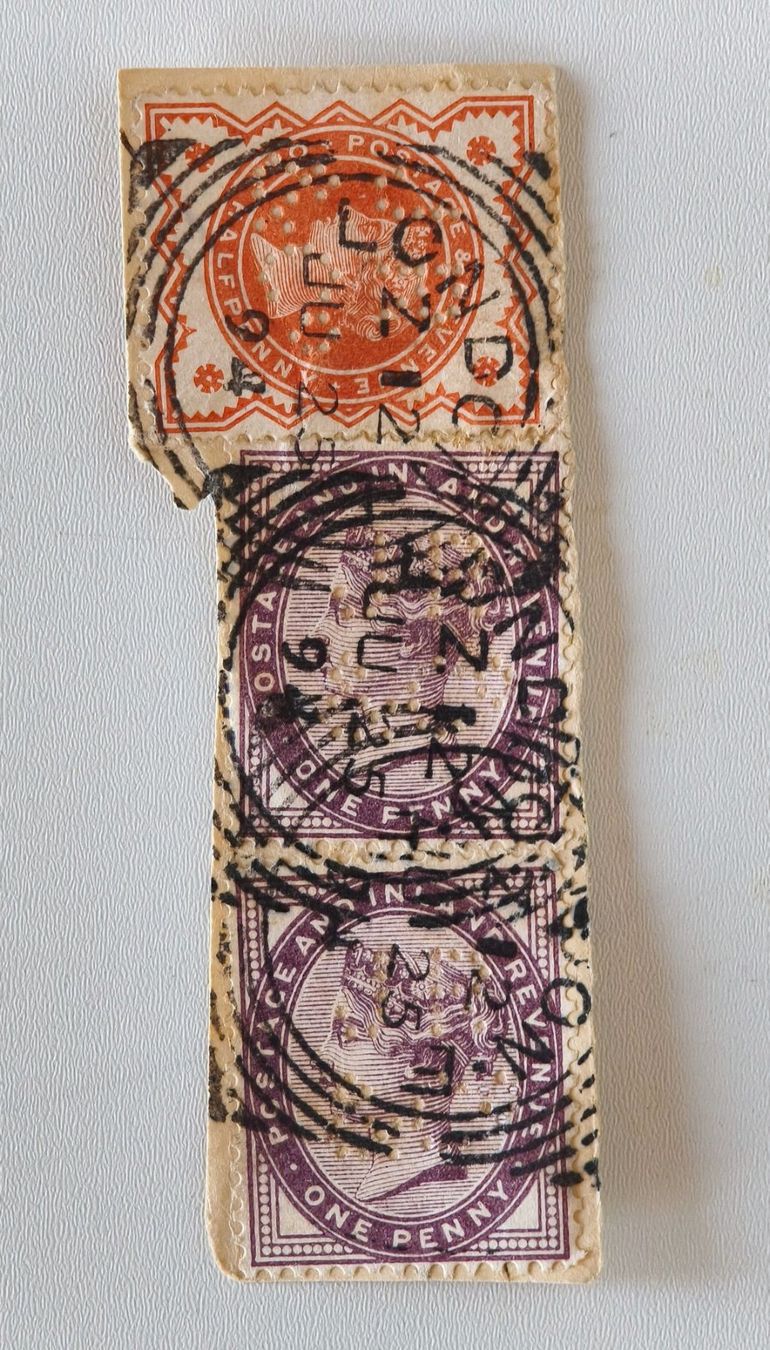 Tutti i francobolli: 3 Briefmarken GB 1894 – Usato da Lenzburg venduto da Dani_Lenzburg 1