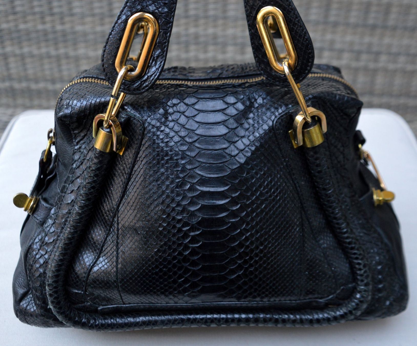 Chloé Borse da donna: Chloé  Paraty Python Tasche / sac – Usato da Collonges venduto da Auganien 3