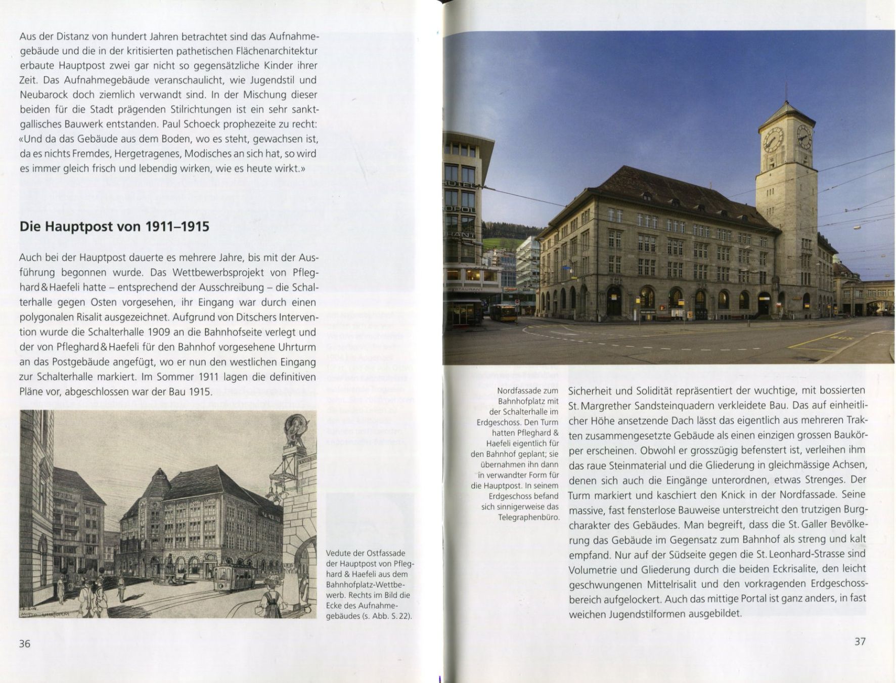 Libri: St. Gallen, Bahnhof, Hauptpost, Kunstführer – Usato da Aarau venduto da Elmaar41 4