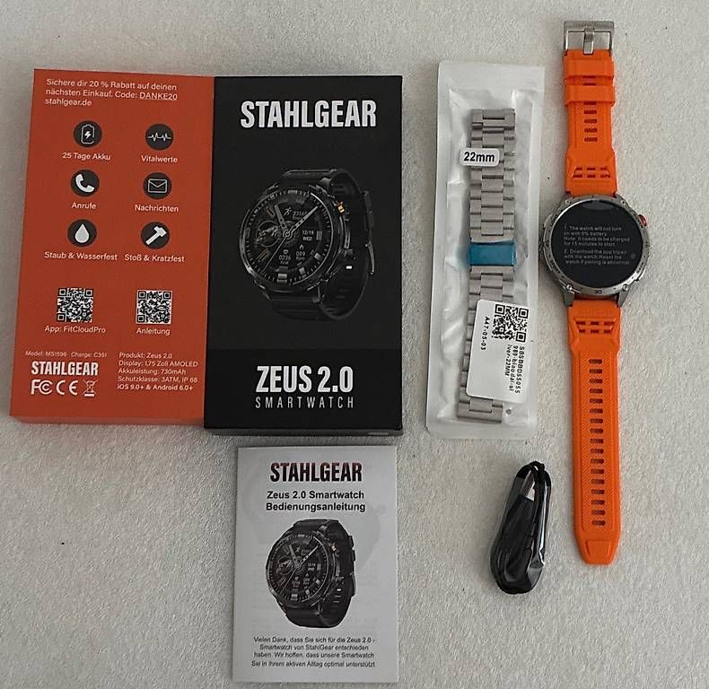 Smartwatch: Stahlgear Zeus 2.0 Smartwatch – Usato da Niederuzwil venduto da ricco86 2