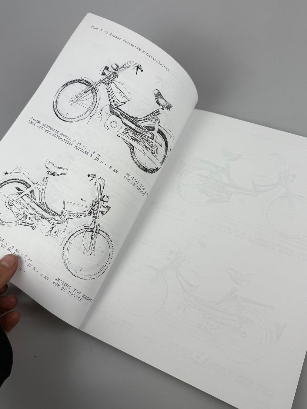 Puch Mofas: Puch X30 Ersatzteilkatalog neu – Neu und originalverpackt aus Hallau von mofaplus 5