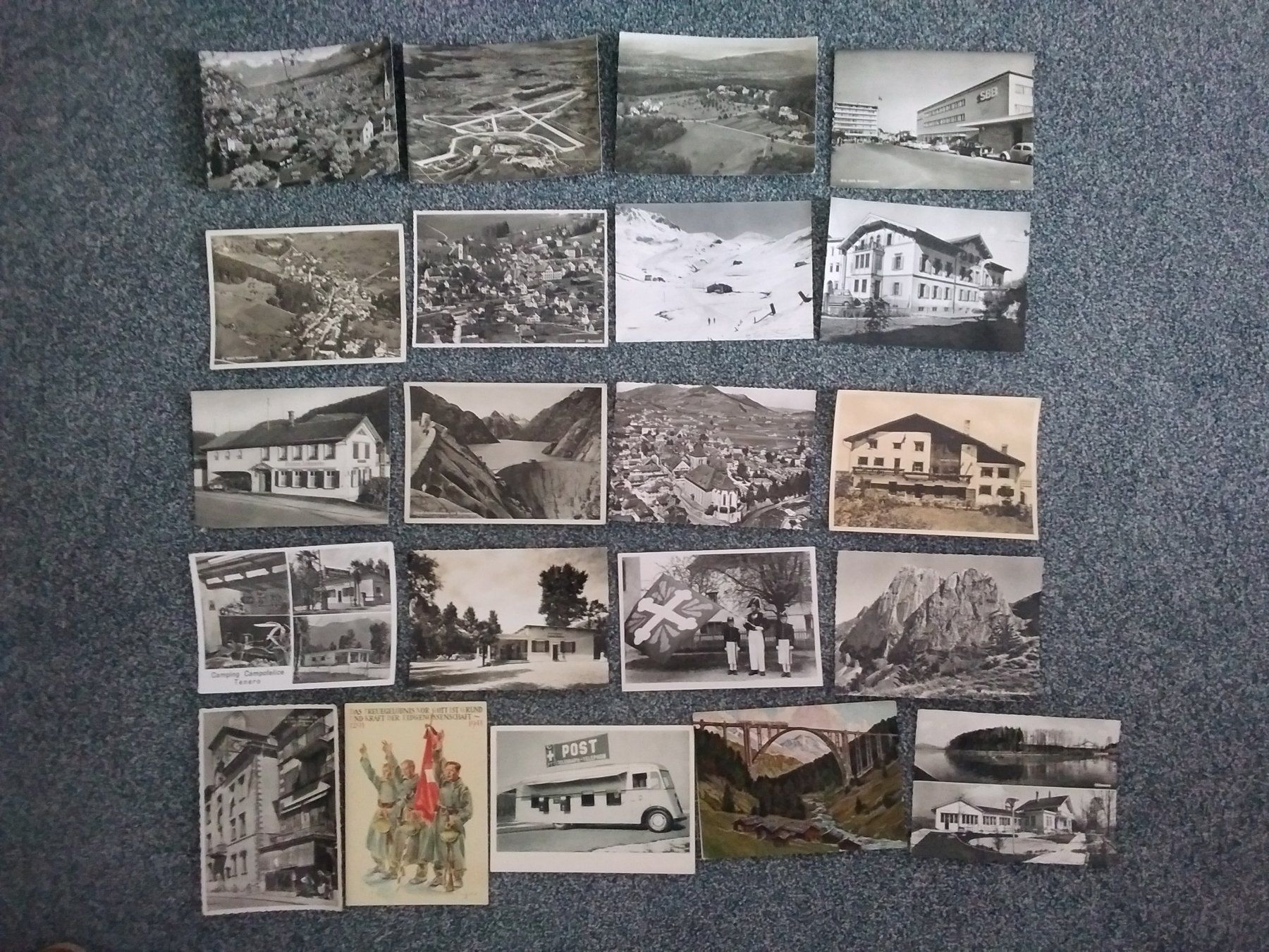 Cartoline postali: Sammlung Ansichtskarten Schweiz 100 Stück – Usato da Appenzell venduto da lama19