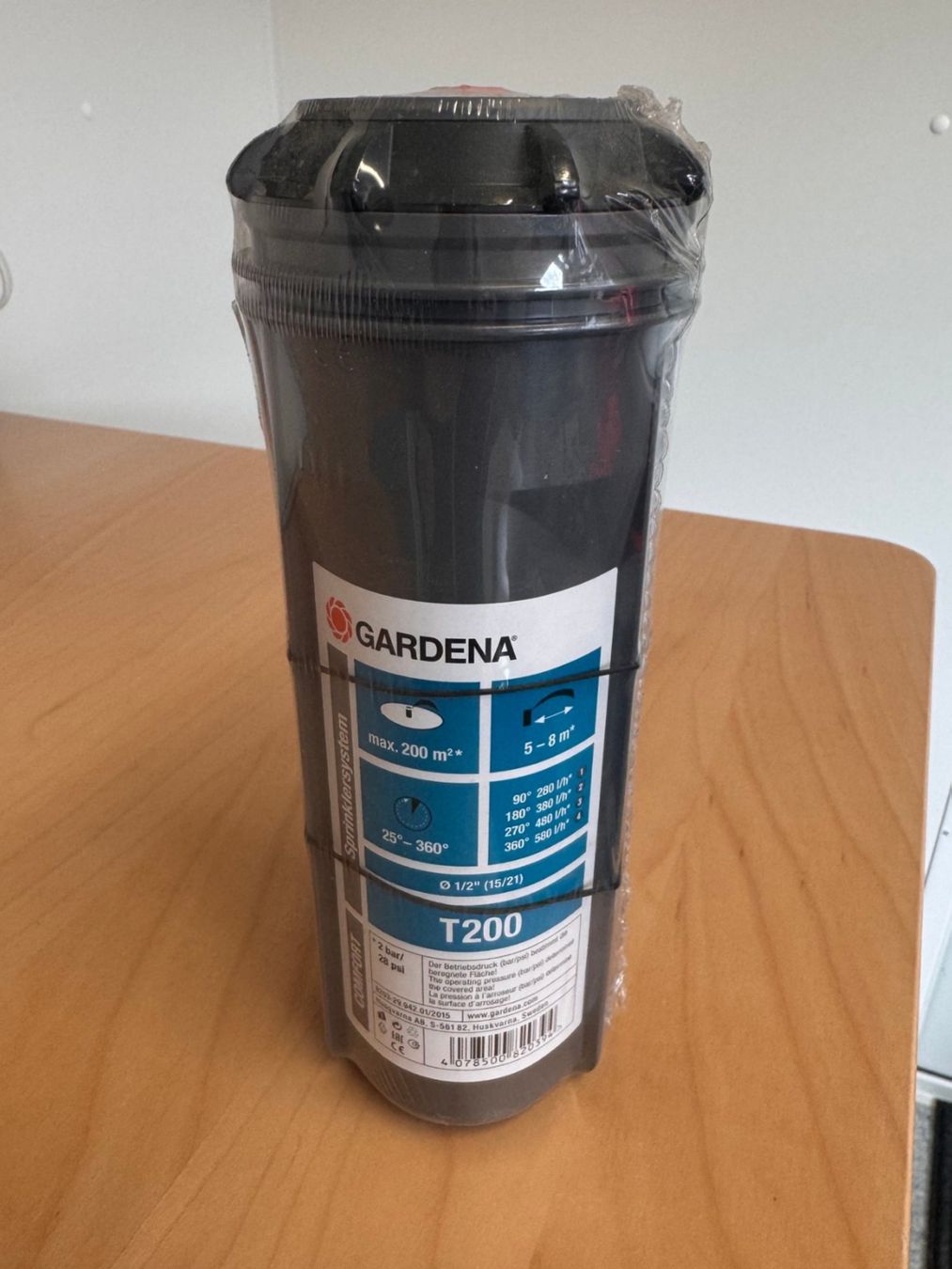 Gardena Tutti gli attrezzi: Gardena Versenkregner T200 – Nuovo e nell'imballaggio originale da Birmensdorf ZH venduto da BurkisAG