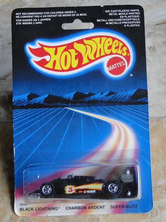 HOT WHEELS - Black Lightning 9544 - Indy Car (Neu und originalverpackt ...