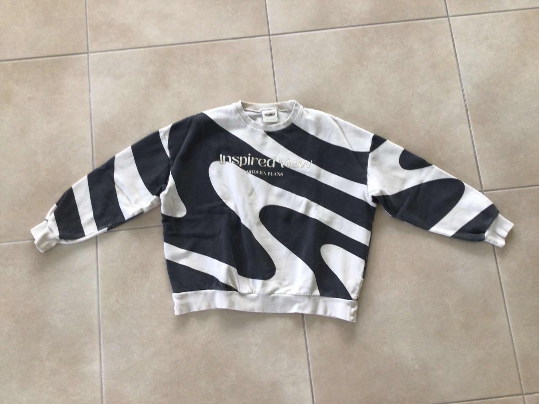 Pull&Bear Maglioni & Felpe: Pull&Bear Sweater mit Muster, Grösse XS – Usato da Frauenfeld venduto da Stehojen