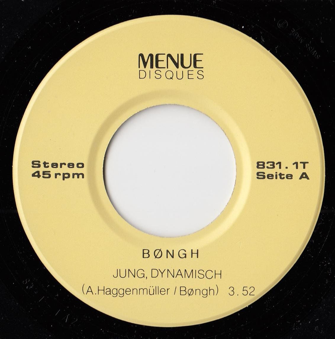 Dischi in vinile: Bongh Vinyl Single von 1983 – Usato da Volketswil venduto da Abcrecords 2