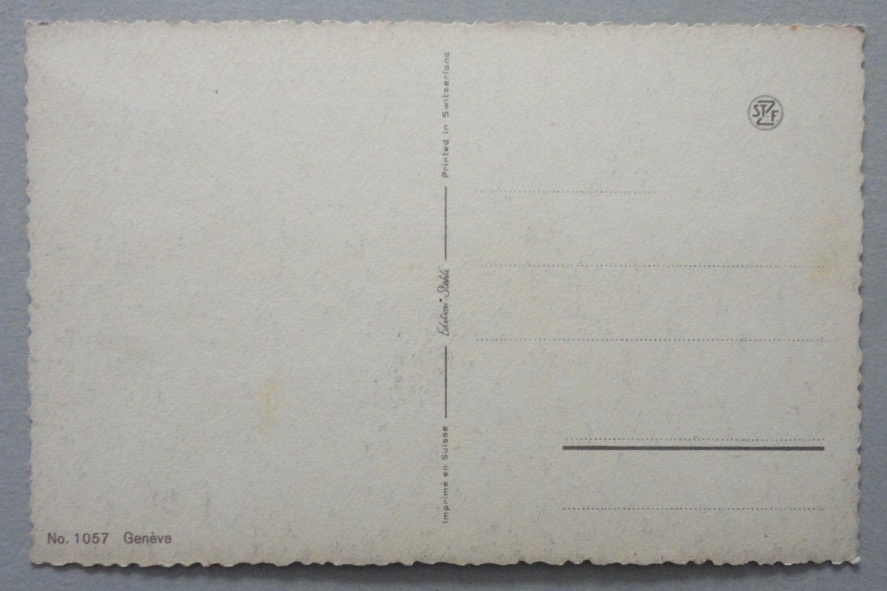 Cartoline postali: Genève – Usato da Fétigny venduto da Billy2miny 1