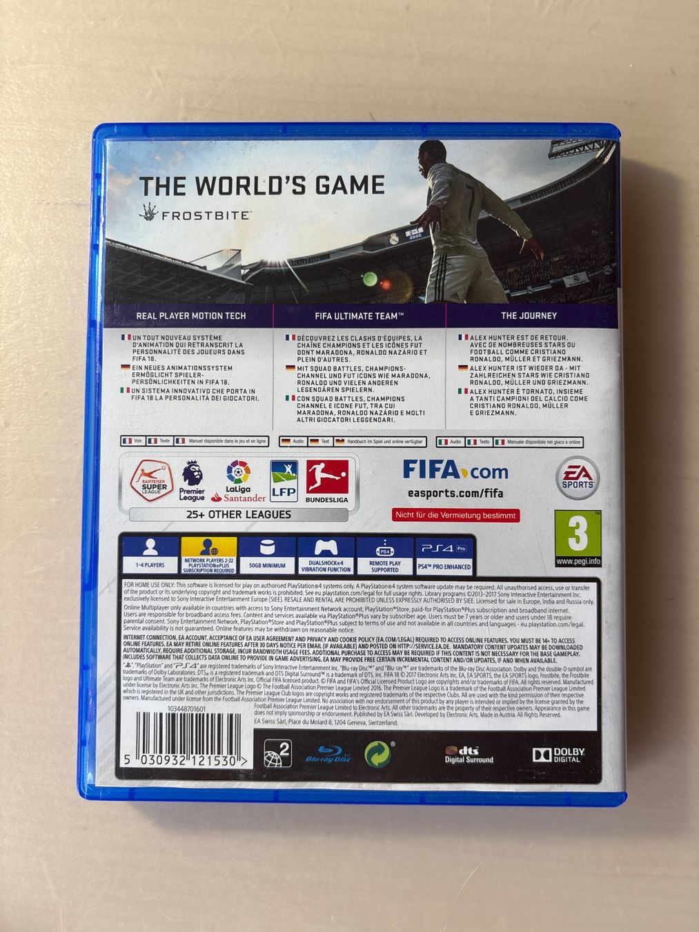 Spiele: FIFA 18 – Gebraucht aus Ruswil von Slivio_ 1
