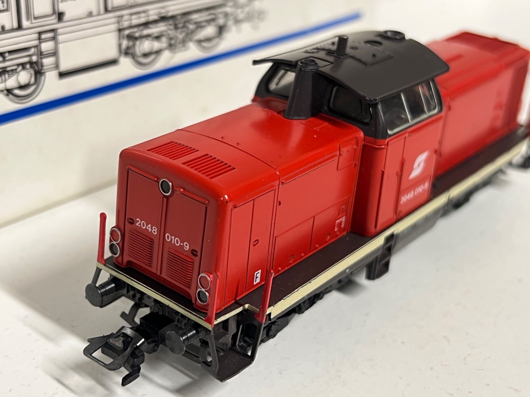 Märklin Modellini di ferrovie: Märklin 3472  BR 2048 ÖBB   H0 AC ANALOG – Usato da Neuenhof venduto da ludovicco 3