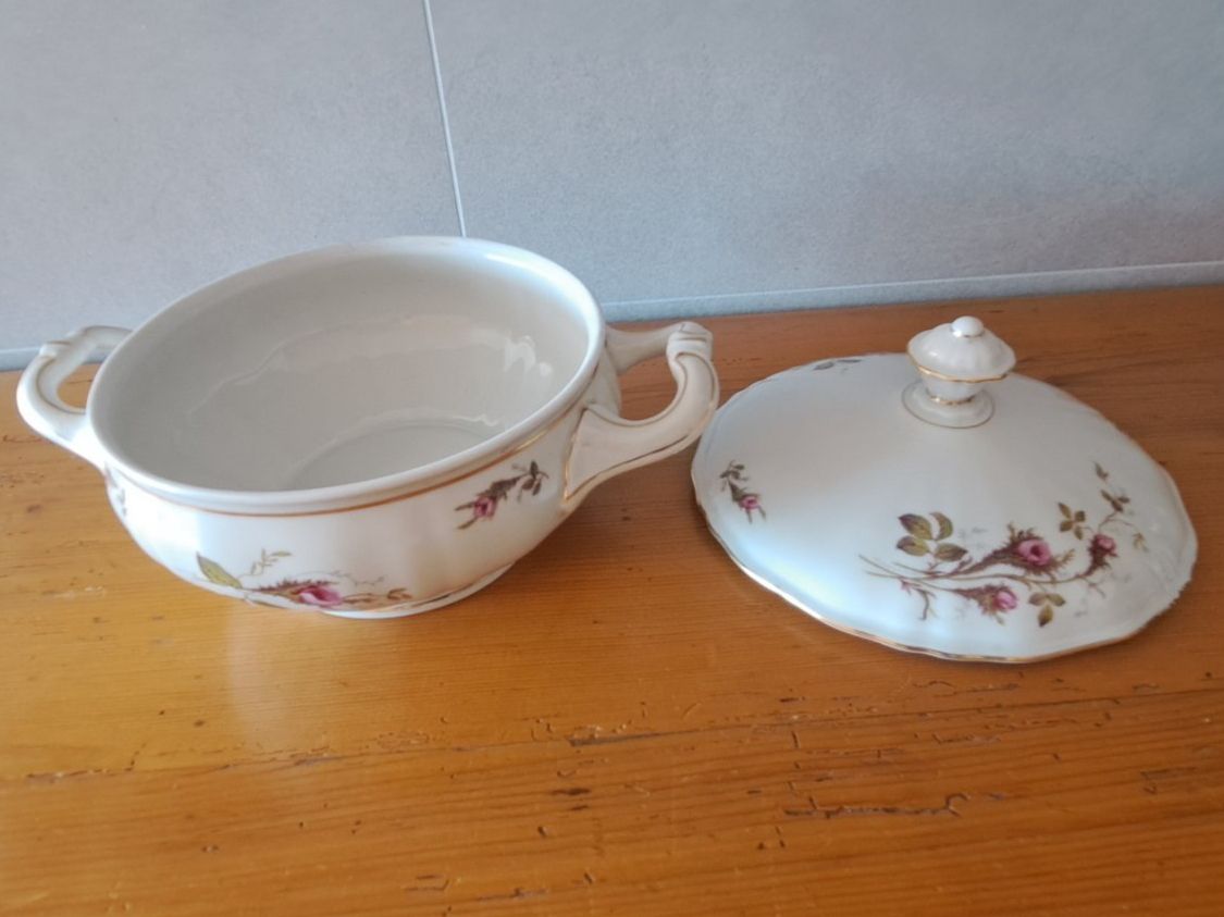 Rosenthal Servierplatten: Magnifique plat Rosenthal avec couvercle – Gebraucht aus Neuchâtel von Forestmanz 3