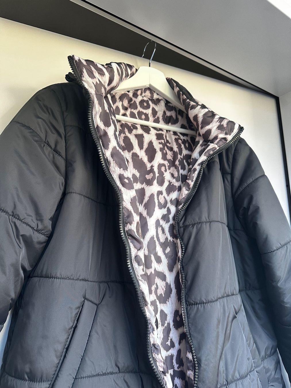Jacken: WENDBARE STEPPJACKE MIT LEOPARDENMUSTER – Neu (gemäss Beschreibung) aus Haldenstein von enie123 1