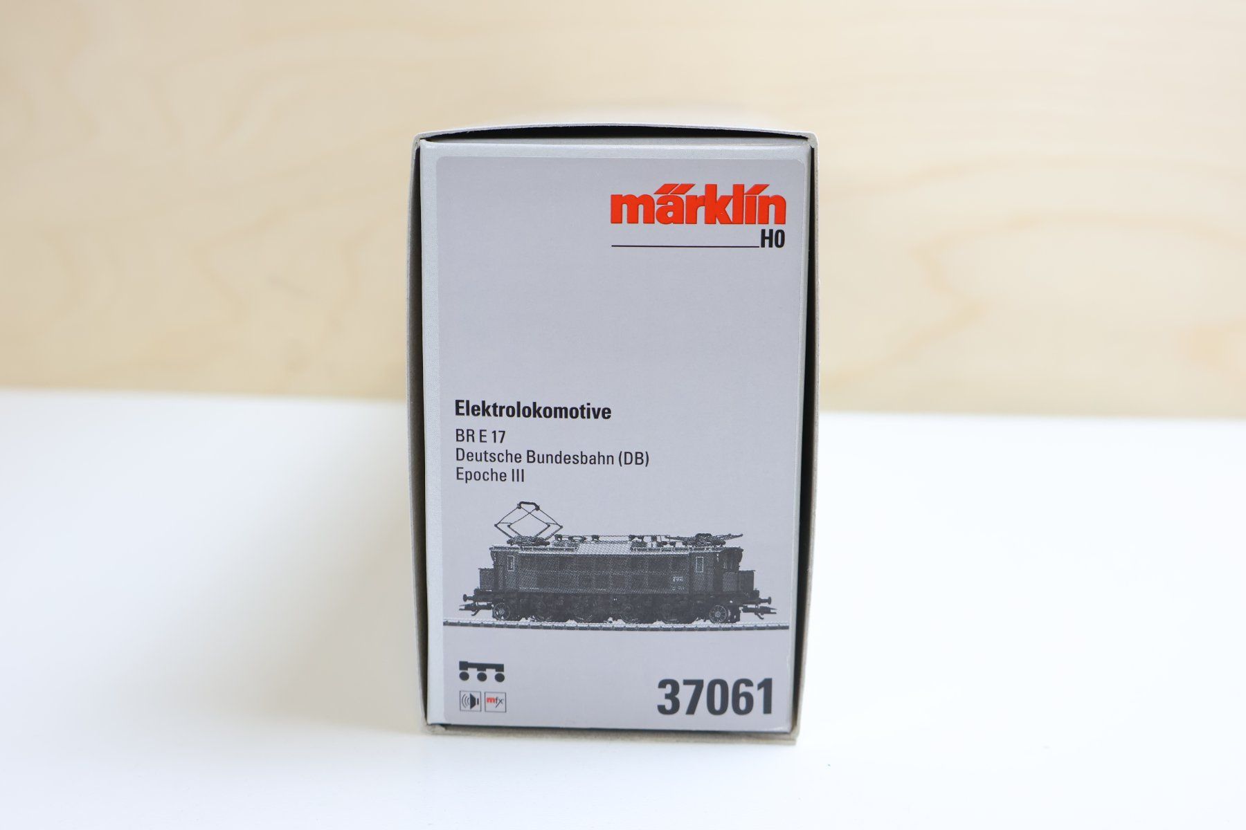 Märklin Modellini di ferrovie: Märklin BR E 17 E-Lok- MFX + Sound 37061 - Top – Usato da Winterthur venduto da Monstera 9
