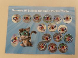 Migros Story Mania tonies 15 Stickers (1 volle Karte)