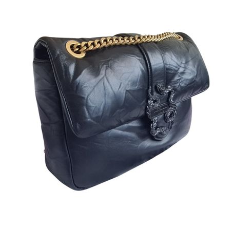 Just Cavalli Iconic Snake Puffy – Sac à main convertible