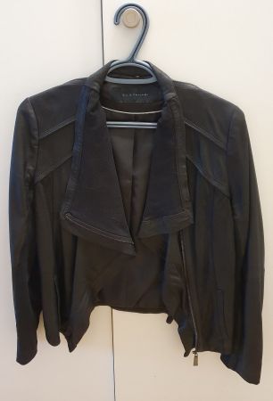 Elie Tahari Lederjacke XS