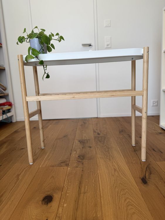 IKEA Pflanzenstnder Bambus/Wei 70 cm (Gebraucht) in St. Gallen fr CHF 35   nur Abholung auf Ricardo kaufen