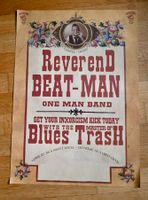 In-Store Poster REVEREND BEAT-MAN 37.5x59cm ONE MAN BAND