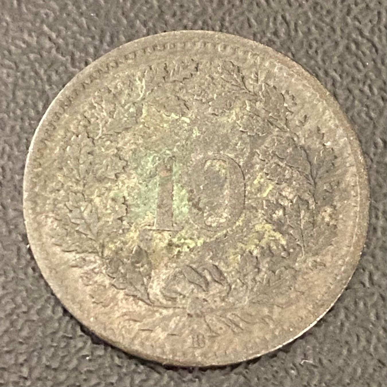 Alle Münzen: 10ct 1851 – Gebraucht aus Murist von kalmec 4