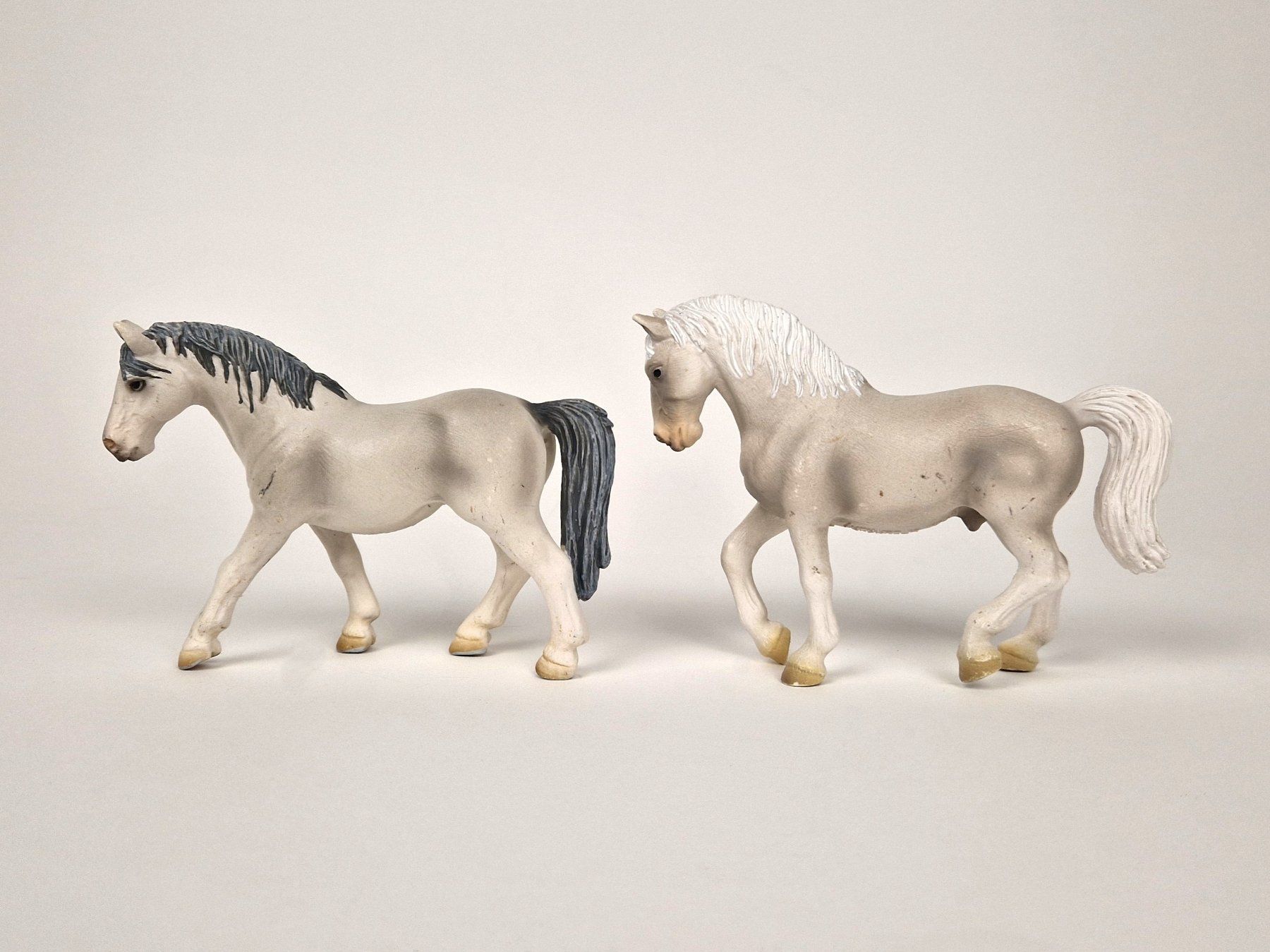 Schleich Giocattoli: Sechs Schleich-Pferde (2005-2016) – Usato da Basel venduto da Restwert_Basel 2