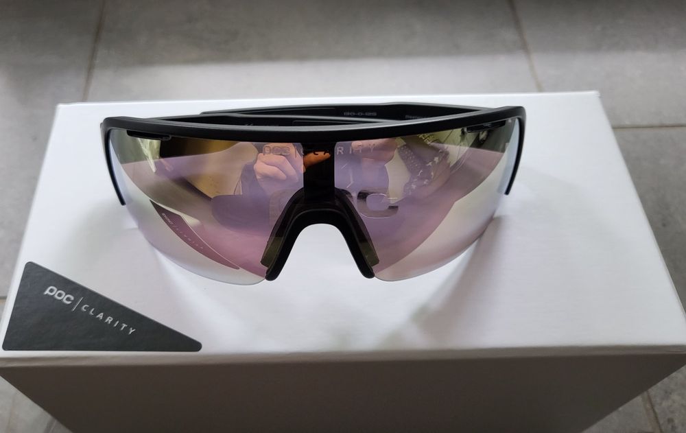 Poc Do Blade Uranium Black POC DO HALF BLADE CYCLING SUNGLASSES