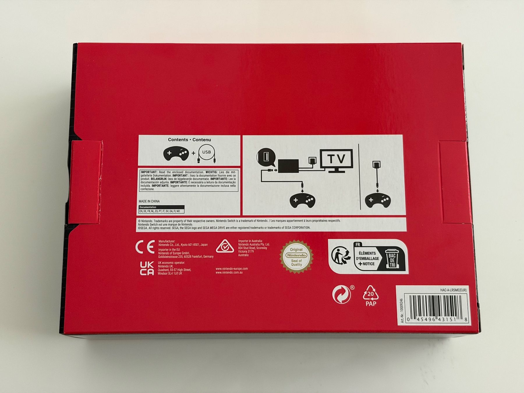 Nintendo Controller: Mega Drive - Controller für Nintendo Switch – Nuovo e nell'imballaggio originale da Kloten venduto da Kein_Benutzer_Name 1