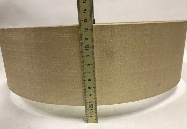 Kronleuchter & Deckenlampen: Hängelampe breites Stoffband mit Pressglass – Gebraucht aus Zürich von gigimai67 4
