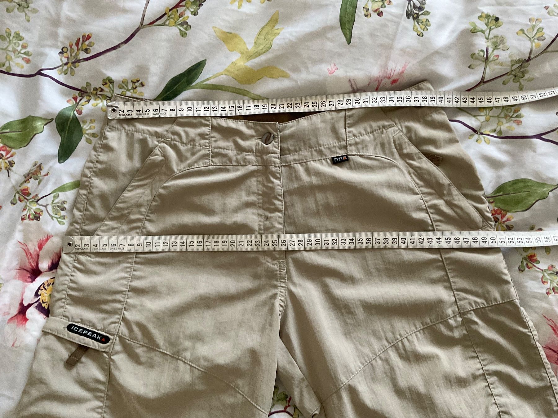 Icepeak Pantaloni: ICEPEAK Shorts Gr 38 beige-olive – Usato da Schlieren venduto da Vilsonella 5