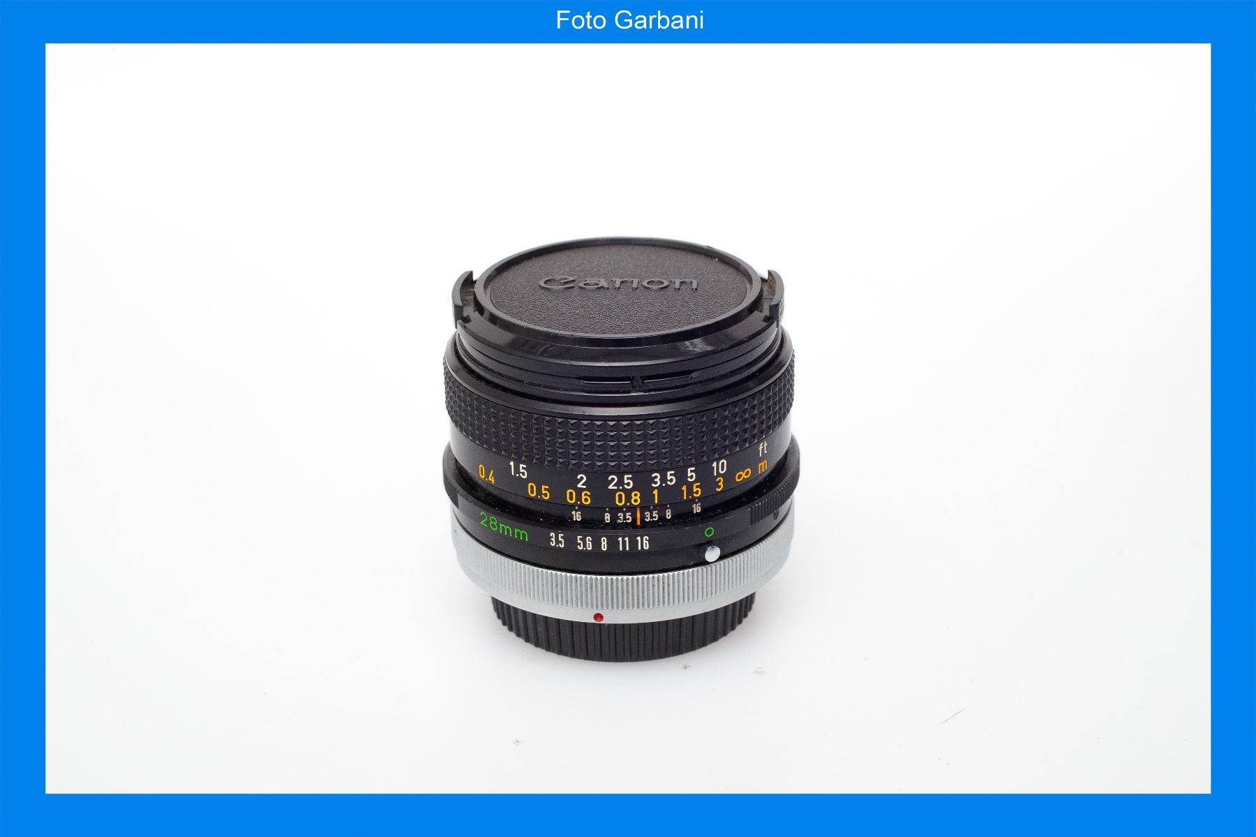Canon Obiettivi: Canon FD 28mm f3.5 S.C. – Usato da Muralto venduto da FotoGarbani